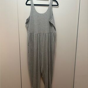 Old Navy Light Gray Jumpsuit Active/ultralite